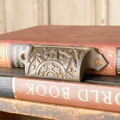 #50882 - Antique Cast Iron Bin Pull Drawer Hardware image