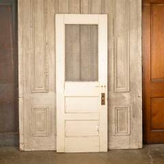 #50931 - 29x80 Antique Privacy Glass Half-Lite Door image