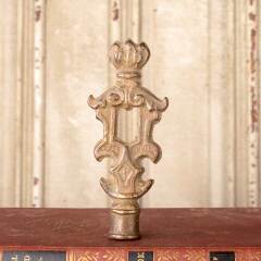#50947 - Antique Ornate Cast Iron Lamp Shade Finial image