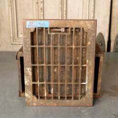 #50962 - 9x12 Antique Heat Grate Floor Vent Cover image