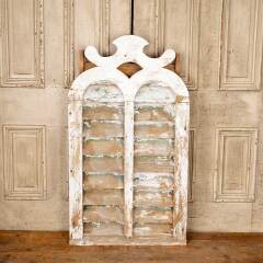 #51018 - Salvaged Antique Wood Louvered Barn Vent image