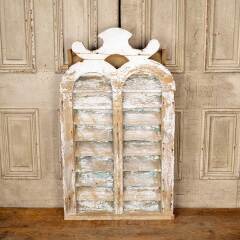 #51019 - Salvaged Antique Wood Louvered Barn Vent image