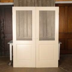 #51053 - 60x80 Wood Doors Metal Wire Screen Panel image