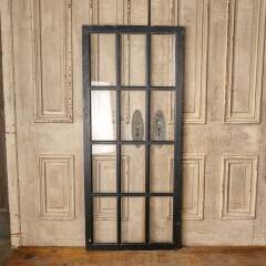 #51058 - Antique 12 Lite Wood Storm Door Panel image