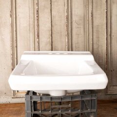 #51145 - Salvaged&nbsp;Porcelain&nbsp;Wall&nbsp;Mount&nbsp;Bathroom&nbsp;Sink&nbsp;image