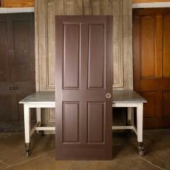 #51261 - 32x81 Salvaged 4 Panel Wood Interior Door image
