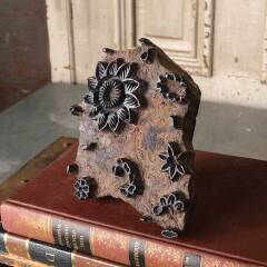 #51457 - Antique Wood Block Textile Stamp image