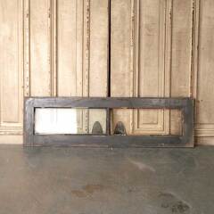 #51640 - 40x12 Antique 2 Lite Wood Transom Window image