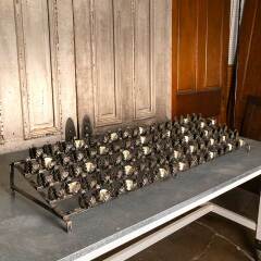 #51865 - Vintage&nbsp;Metal&nbsp;Votive&nbsp;100&nbsp;Candle&nbsp;Holder&nbsp;Stand&nbsp;image