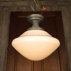 #51996 - Antique&nbsp;Schoolhouse&nbsp;Ceiling&nbsp;Light&nbsp;Fixture&nbsp;image