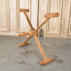 #52020 - Primitive Wood Yarn Winder Wheel image