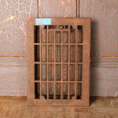 #52043 - 8x12 Antique Heat Grate Floor Vent Cover image