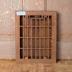 #52044 - 9x12 Antique Heat Grate Floor Vent Cover image