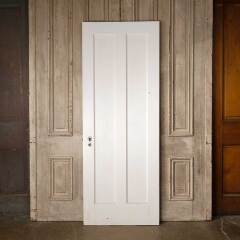 #52066 - 30x79 Salvaged Antique 2 Panel Interior Door image