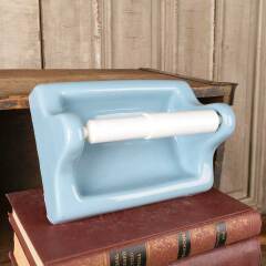#52475 - Vintage Light Blue Toilet Paper Holder image