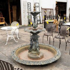 #52490 - 60x63&nbsp;Ornate&nbsp;Cast&nbsp;Iron&nbsp;Garden&nbsp;Fountain image