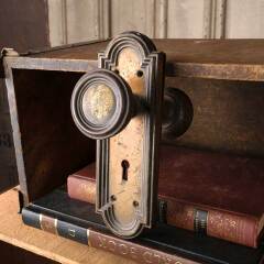 #52600 - Antique&nbsp;Arts&nbsp;&&nbsp;Crafts&nbsp;Door&nbsp;Hardware&nbsp;Set&nbsp;image