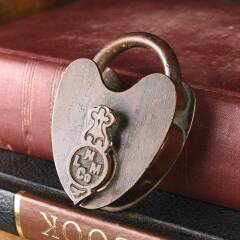 #52608 - Antique&nbsp;Brass&nbsp;Norwich&nbsp;Lock&nbsp;Mfg.&nbsp;Co.&nbsp;Padlock&nbsp;image