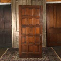 #52694 - 36x80&nbsp;Salvaged&nbsp;15&nbsp;Panel&nbsp;Wood&nbsp;Interior&nbsp;Door&nbsp;image