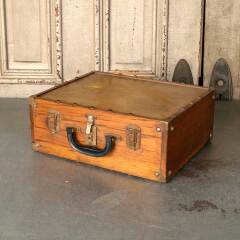 #52703 - Antique&nbsp;Wood&nbsp;Travel&nbsp;Storage&nbsp;Case&nbsp;image