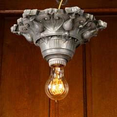 #52736 - Salvaged&nbsp;Antique&nbsp;Flush&nbsp;Mount&nbsp;Light&nbsp;Fixture&nbsp;image