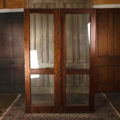 #52805 - 56x83&nbsp;Salvaged&nbsp;Vintage&nbsp;Wood&nbsp;Storm&nbsp;Doors&nbsp;image