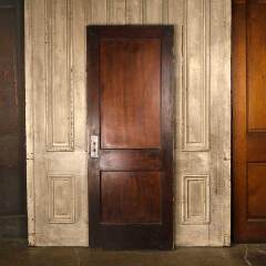#52894 - 30x78&nbsp;Salvaged&nbsp;Antique&nbsp;2&nbsp;Panel&nbsp;Interior&nbsp;Door&nbsp;image
