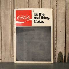 #52956 - Vintage&nbsp;Coca-Cola&nbsp;Metal&nbsp;Menu&nbsp;Board&nbsp;Sign&nbsp;image