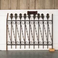 #52962 - Antique&nbsp;Wrought&nbsp;Iron&nbsp;Window&nbsp;Guard&nbsp;Panel&nbsp;image