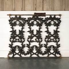 #53137 - Salvaged&nbsp;Vintage&nbsp;Cast&nbsp;Iron&nbsp;Railing&nbsp;Panel&nbsp;image