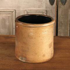 #53207 - Antique&nbsp;Salt&nbsp;Glazed&nbsp;Stoneware&nbsp;Storage&nbsp;Crock&nbsp;image
