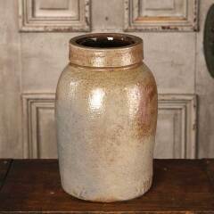 #53219 - Antique&nbsp;Stoneware&nbsp;Crock&nbsp;Canning&nbsp;Storage&nbsp;Jar&nbsp;image