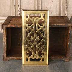 #53255 - 4x10&nbsp;Brass&nbsp;Heat&nbsp;Grate&nbsp;Floor&nbsp;Vent&nbsp;Cover&nbsp;image