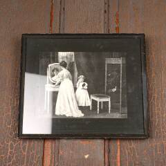 #53390 - Antique&nbsp;Framed&nbsp;Finishing&nbsp;Touches&nbsp;Print&nbsp;image