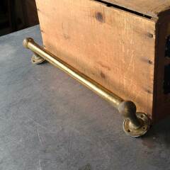 #53451 - Salvaged&nbsp;Antique&nbsp;Metal&nbsp;Bathroom&nbsp;Towel&nbsp;Bar&nbsp;image