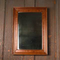 #53560 - 19x27&nbsp;Antique&nbsp;Wood&nbsp;Framed&nbsp;Wall&nbsp;Mirror&nbsp;image