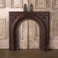 #53625 - 33x33&nbsp;Antique&nbsp;Cast&nbsp;Iron&nbsp;Fireplace&nbsp;Surround&nbsp;image