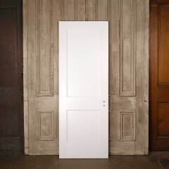 #53776 - 28x77&nbsp;Salvaged&nbsp;Painted&nbsp;2&nbsp;Panel&nbsp;Interior&nbsp;Door&nbsp;image