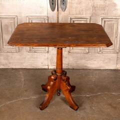 #53819 - 32x23&nbsp;Antique&nbsp;Wood&nbsp;Parlor&nbsp;Table&nbsp;image