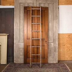#54044 - 16x91&nbsp;Antique&nbsp;Eight&nbsp;Rung&nbsp;Wood&nbsp;Ladder&nbsp;image