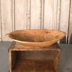 #54080 - Primitive&nbsp;Wood&nbsp;Dough&nbsp;Bowl&nbsp;image