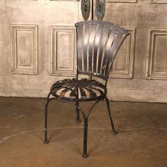 #54096 - Vintage&nbsp;Francois&nbsp;Carre&nbsp;Metal&nbsp;Garden&nbsp;Chair&nbsp;image