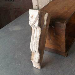 #54193 - 5x11&nbsp;Salvaged&nbsp;Antique&nbsp;Wood&nbsp;Corbel&nbsp;Bracket&nbsp;image