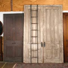 #54533 - 14x108&nbsp;Antique&nbsp;8&nbsp;Rung&nbsp;Metal&nbsp;Ladder/Support&nbsp;image