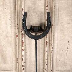 #54606 - Iron&nbsp;Horse&nbsp;Shoe&nbsp;Garden&nbsp;Candle&nbsp;Holder&nbsp;image