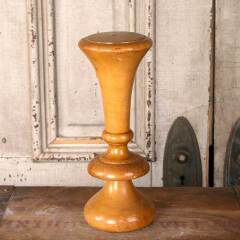 #54618 - 4x9&nbsp;Antique&nbsp;Turned&nbsp;Wood&nbsp;Finial&nbsp;image