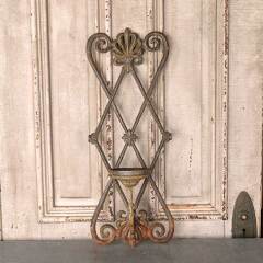#54648 - Cast&nbsp;Iron&nbsp;Wall&nbsp;Hanging&nbsp;Candle&nbsp;Holder&nbsp;Sconce&nbsp;image
