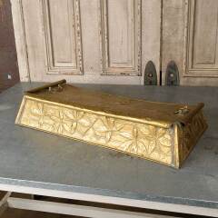 #54680 - 30x14&nbsp;Antique&nbsp;Brass&nbsp;Fireplace&nbsp;Fender&nbsp;image