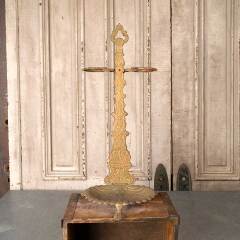 #54693 - Antique&nbsp;Metal&nbsp;Victorian&nbsp;Fireplace&nbsp;Tool&nbsp;Holder&nbsp;image