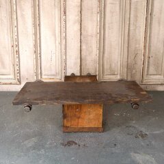 #54840 - Salvaged&nbsp;Wood&nbsp;&&nbsp;Metal&nbsp;Industrial&nbsp;Wall&nbsp;Shelf&nbsp;image